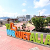 Letrero de Marquetalia en el casco urbano del municipio del oriente de Caldas