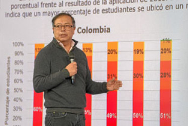 El presidente de Colombia, Gustavo Petro, se manifestó a través de la red social X.