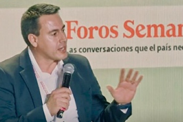 El alcalde, Jorge Eduardo Rojas, participó en el foro Ciudades resilientes y sostenibles que desarrolló la revista Semana a finales de febrero en Bogotá.
